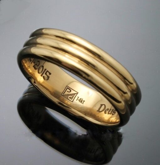 33rd Degree Masonic Scottish Rite Ring in 14k Gold