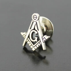 Blue Lodge Square and Compass Lapel Pin