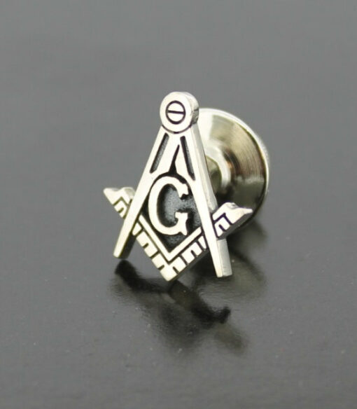 Blue Lodge Square and Compass Lapel Pin