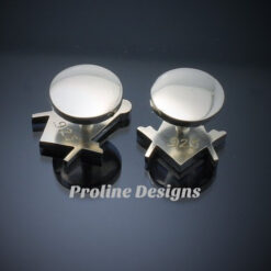 Blue Lodge Square and Compass Tuxedo Studs ~ set of 4 ~ style 038