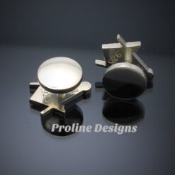 Blue Lodge Square and Compass Tuxedo Studs ~ set of 4 ~ style 038