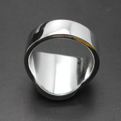 Masonic Ring in Sterling Silver ~ Cigar Band Style 021B