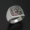Firefighter Ring in Sterling Silver ~ Style 023