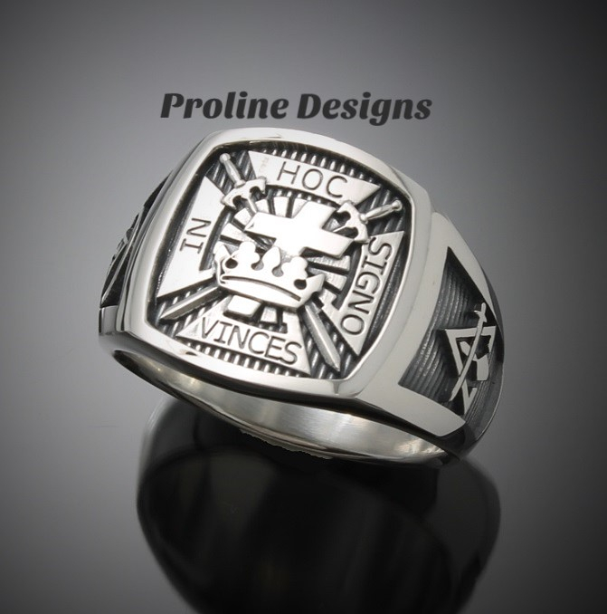 California Past Master Masonic Ring in Sterling Silver ~ Style 001CP ...