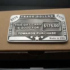 A gift card is for $ 1 7 5. 0 0 towards purchase