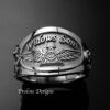 https://prolinedesigns.com/full-product-line/masonic-rings/blue-lodge/widows-sons-ring-in-sterling-silver-cigar-band-style-061p/