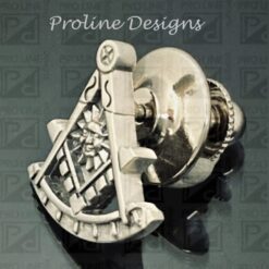 Past Master Lapel Pin in Sterling Silver
