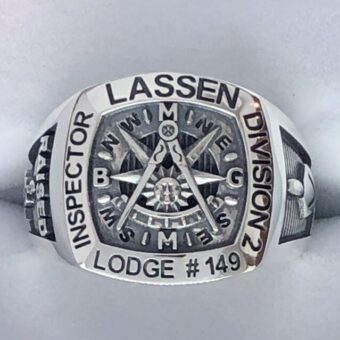 Moral Compass Masonic Ring by ProLine Desigsn