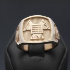 Masonic High Priest Ring in Gold