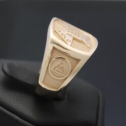 Masonic High Priest Ring in Gold