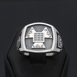Masonic High Priest Ring in Sterling Silver